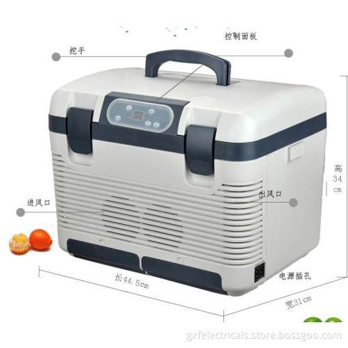 new fashion design car refrigerator , camping cooler box